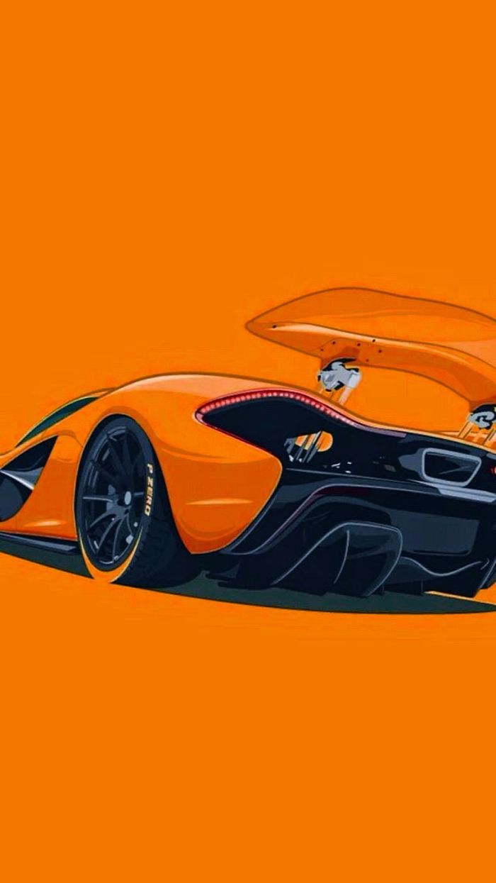 Mclaren P1 Mobile Background - HD Wallpaper 