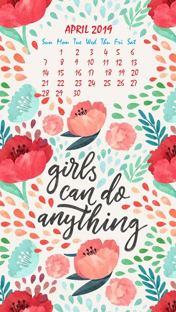 April Calendar 2019 Background - HD Wallpaper 