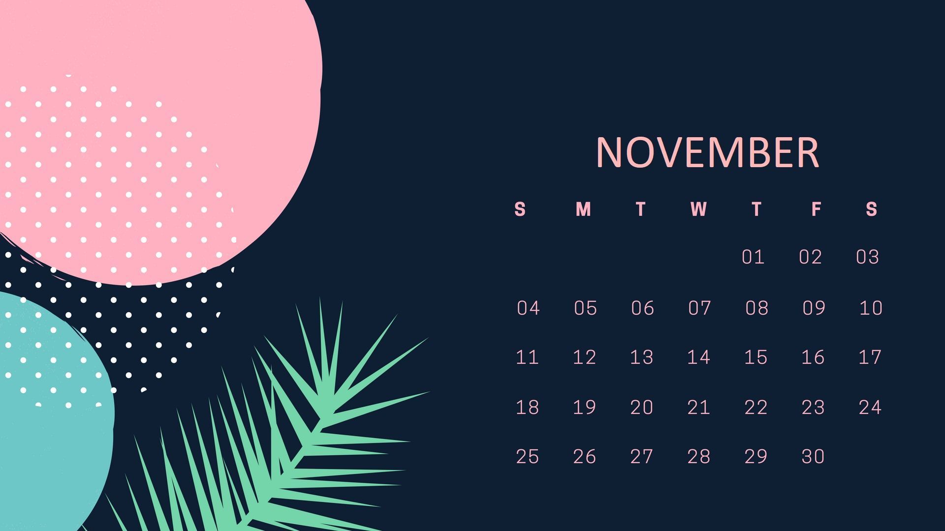 November 2018 Wallpaper Calendar - HD Wallpaper 