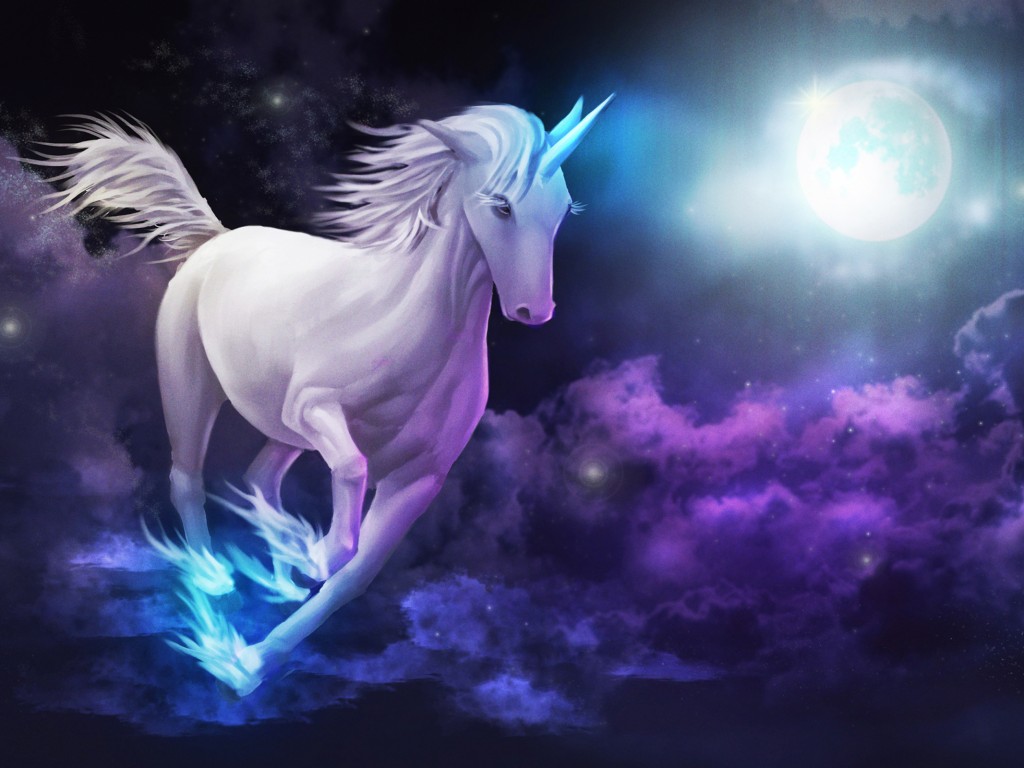 Unicorn Background - HD Wallpaper 