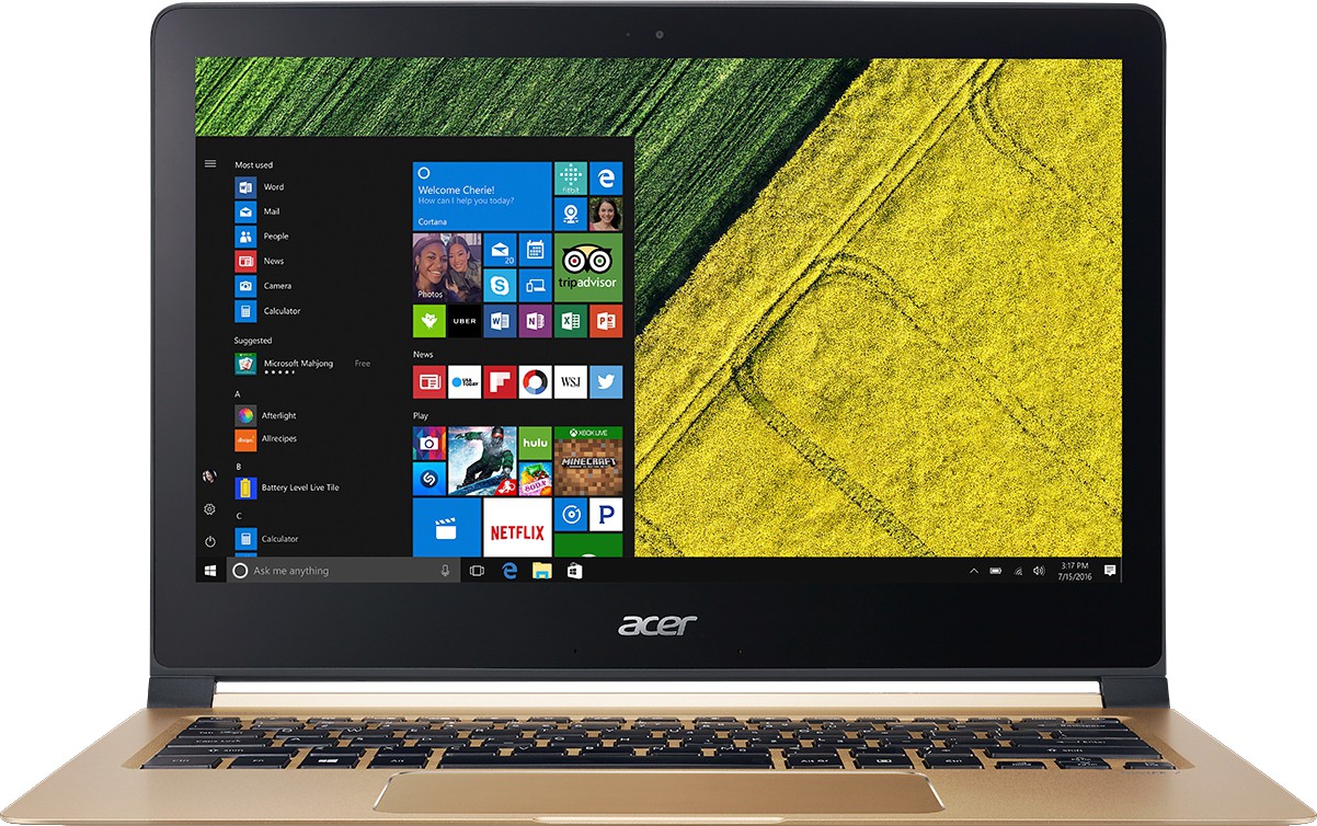 Acer Swift 7 Laptop Image - Acer Swift 7 Nz - HD Wallpaper 