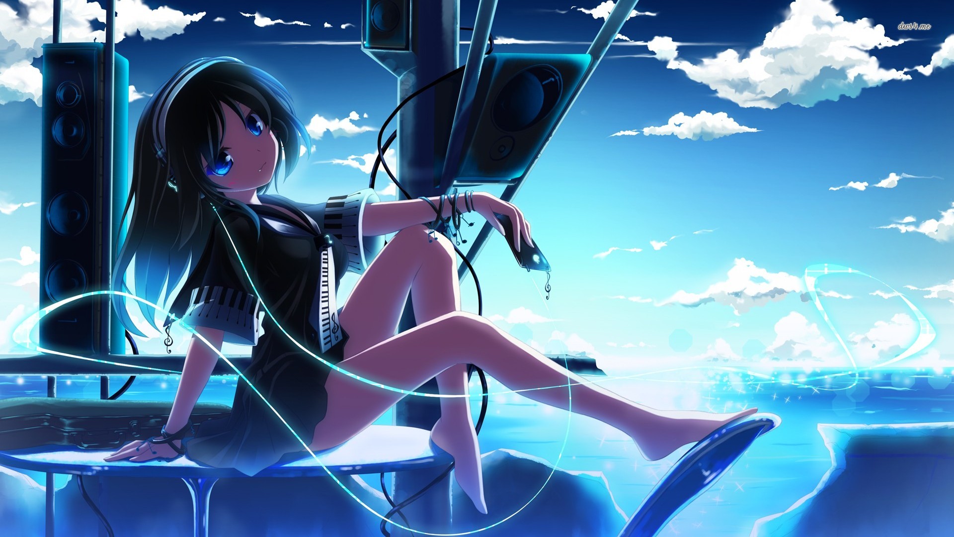 Fondos De Pantalla Anime Music - HD Wallpaper 