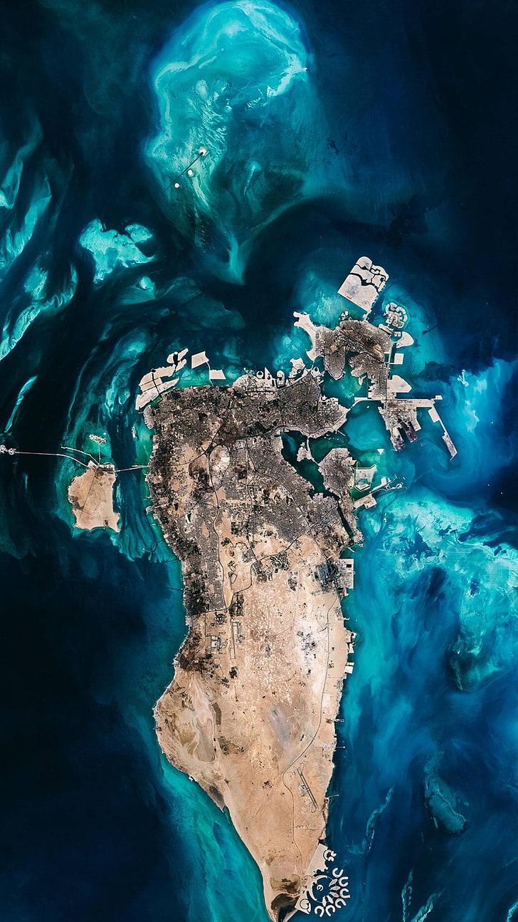 Vertical, Landscape, Sea, Water, Underwater, Nature, - Persian Gulf - HD Wallpaper 