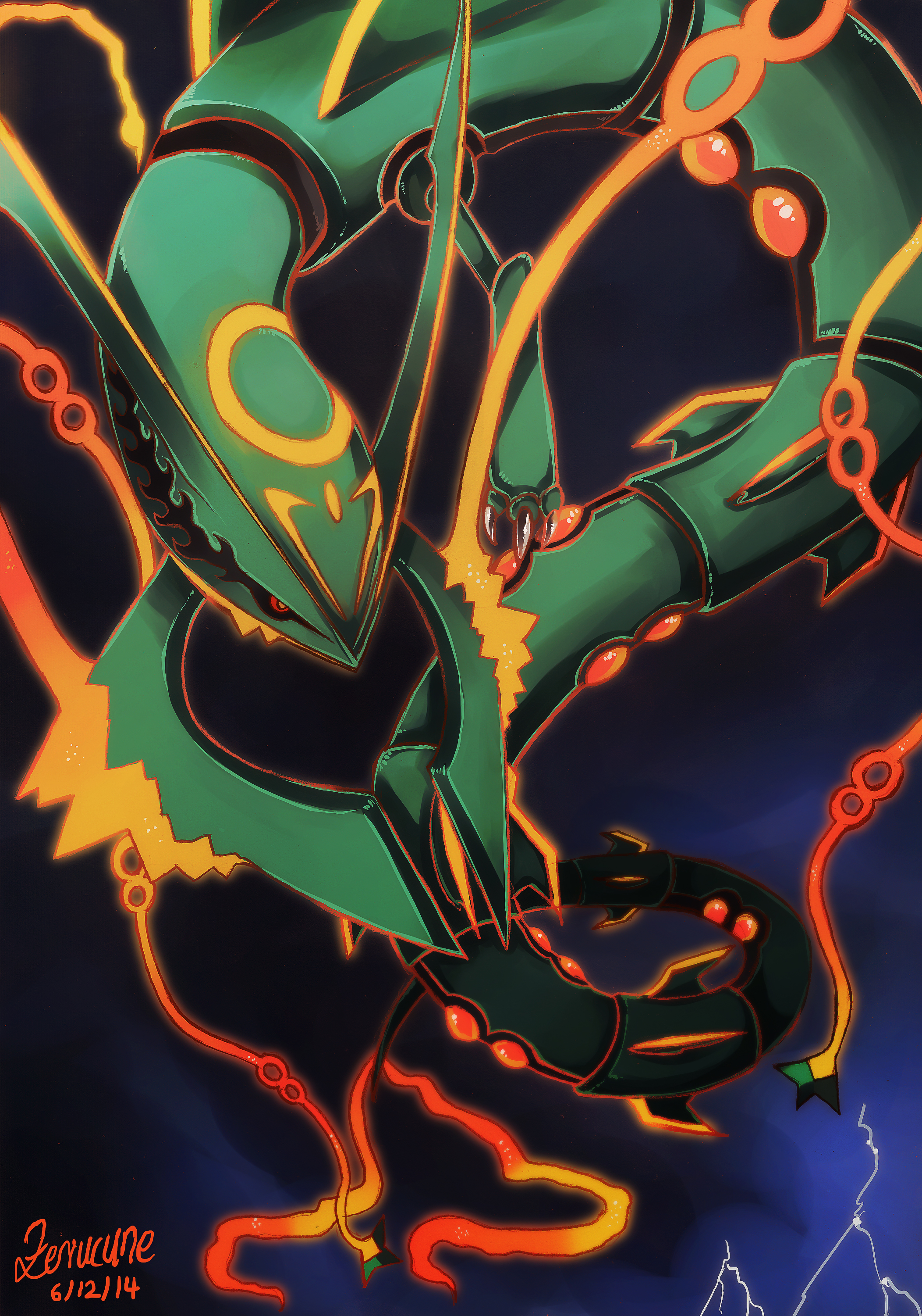 Mega Rayquaza Wallpaper - HD Wallpaper 