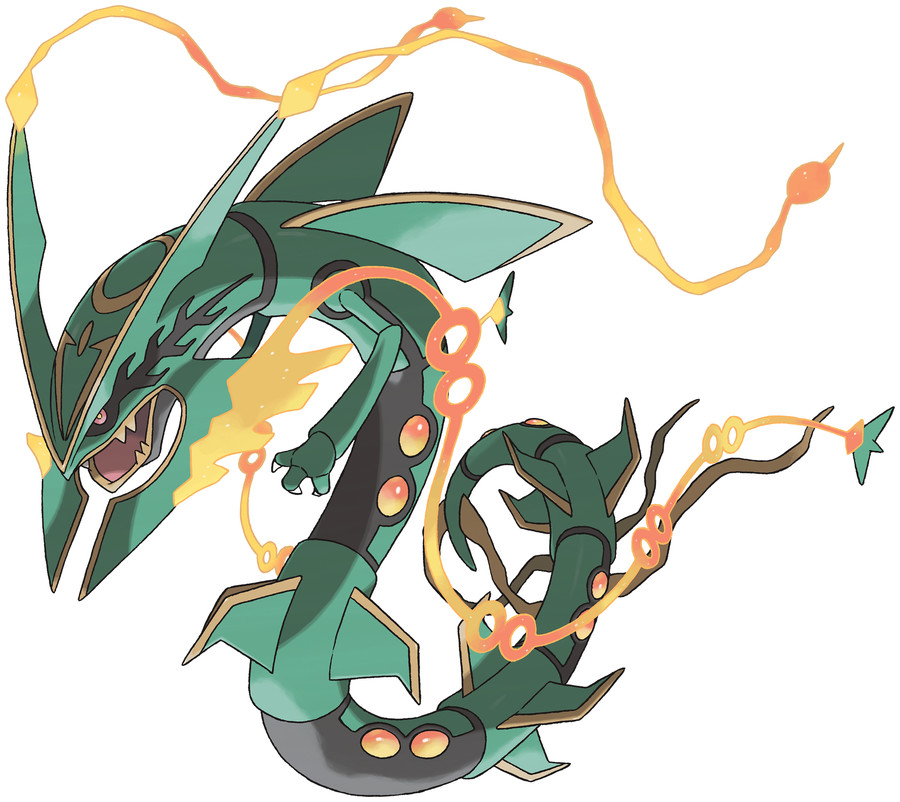 Mega Rayquaza - HD Wallpaper 