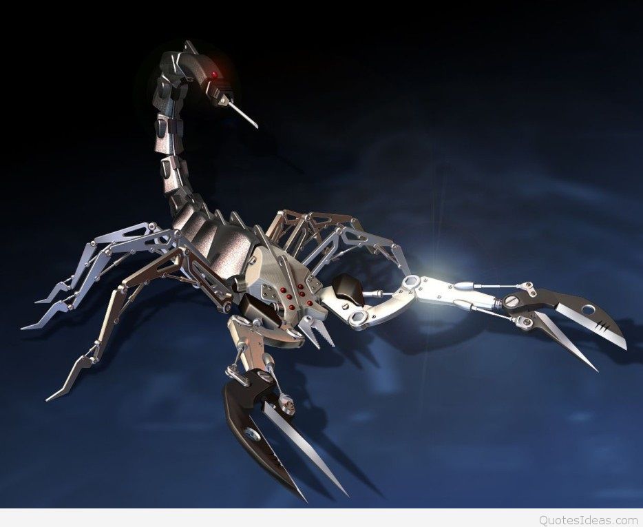 Beautiful 3d Scorpio Hd High Quality Wallpaper For - Scorpion Metal - HD Wallpaper 