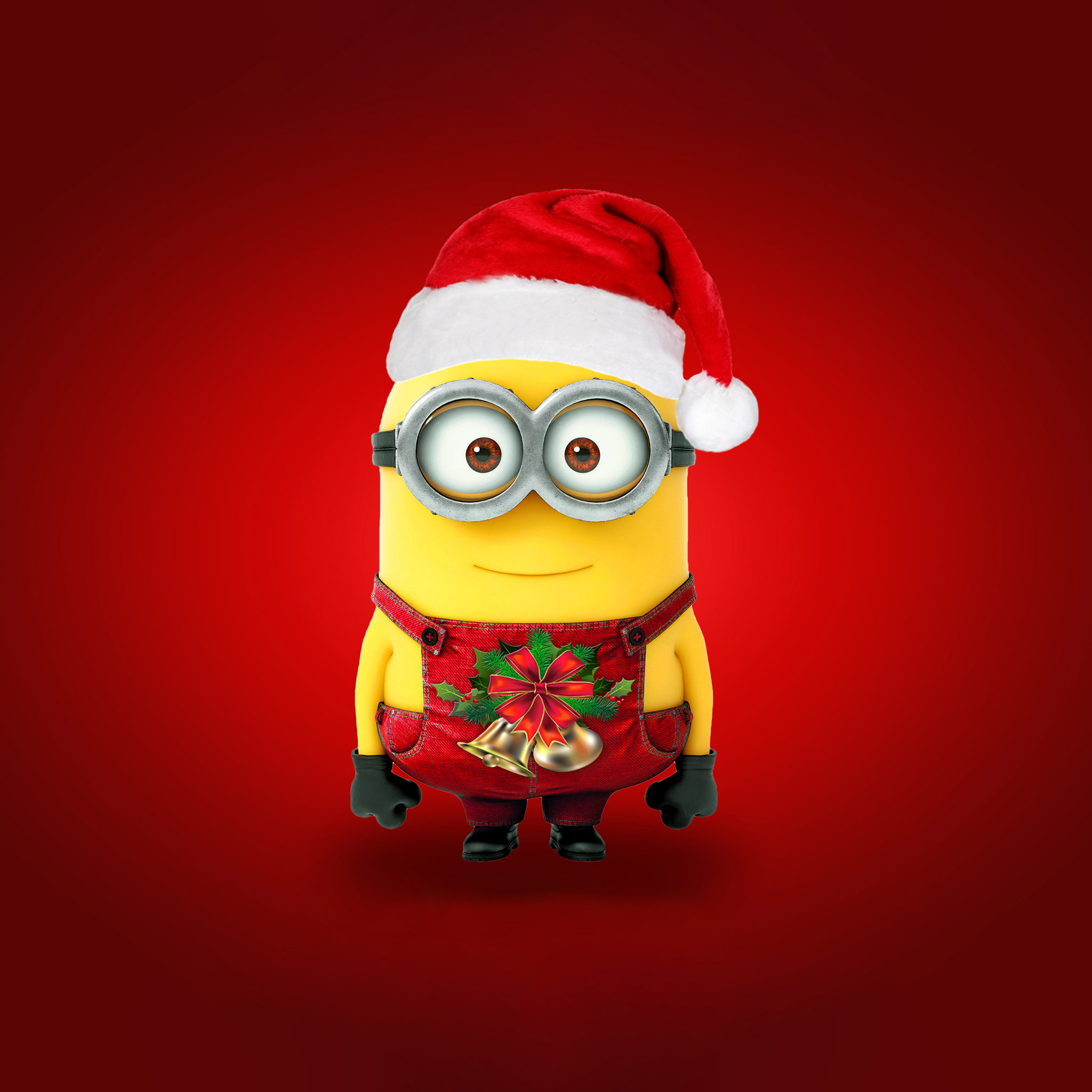 Merry Christmas Minions - HD Wallpaper 