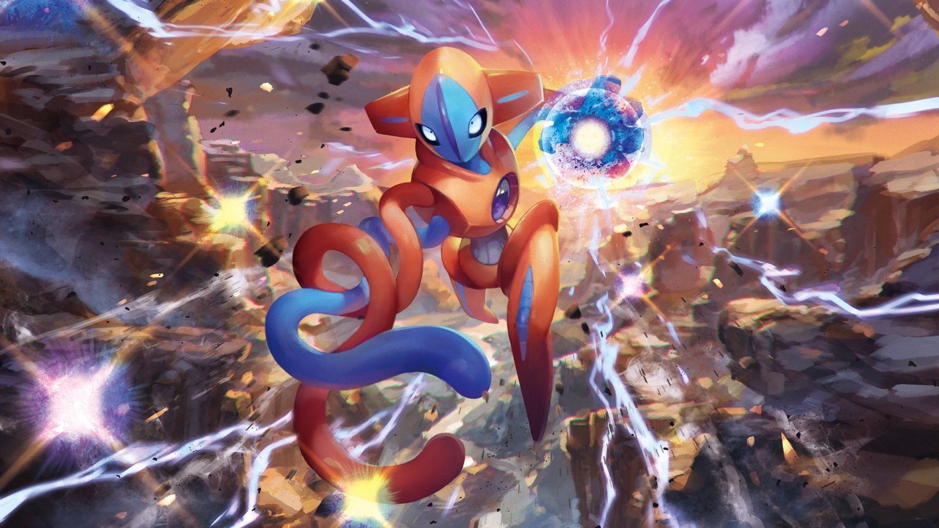 Pokemon Deoxys Wallpaper Hd - HD Wallpaper 