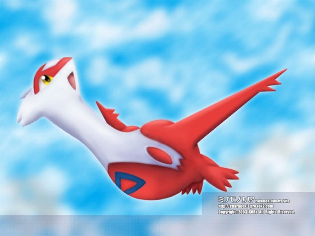 Eons - Pokemon Latias - HD Wallpaper 