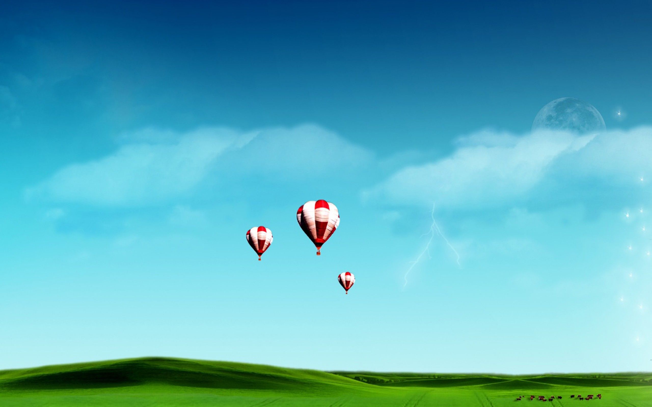 Hot Air Ballooning - HD Wallpaper 