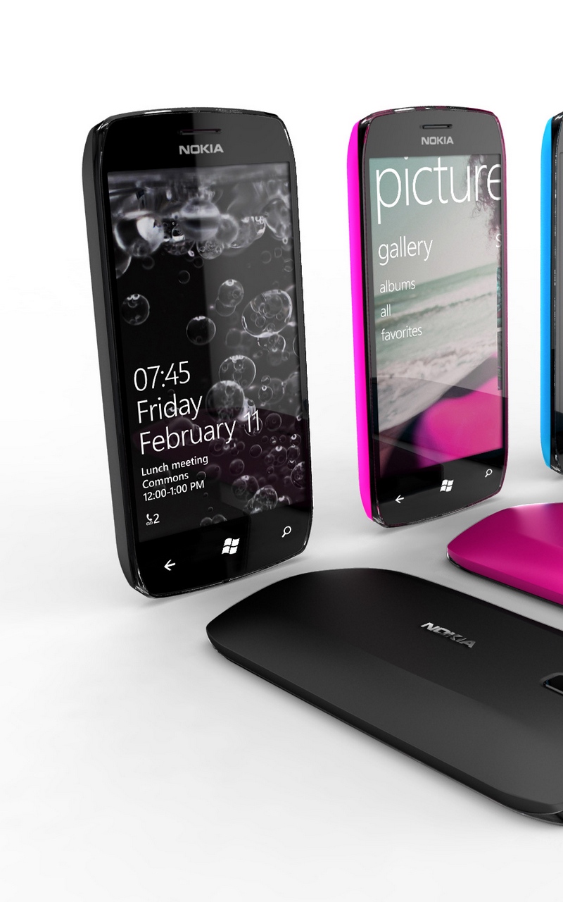 Wallpaper Nokia, Windows Phone, Concept, Novelty, Mobile - Nokia Windows Phone 7 - HD Wallpaper 