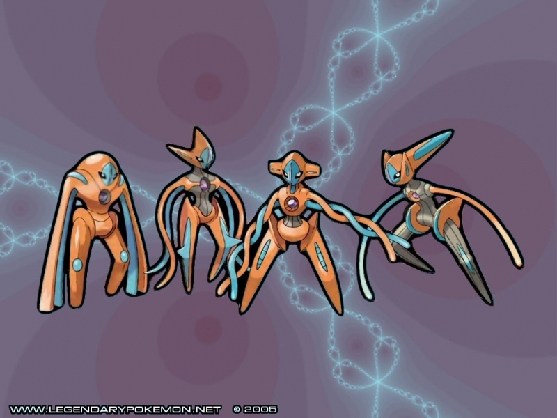 Deoxys - Deoxys All Forms Wallpaper Hd - HD Wallpaper 