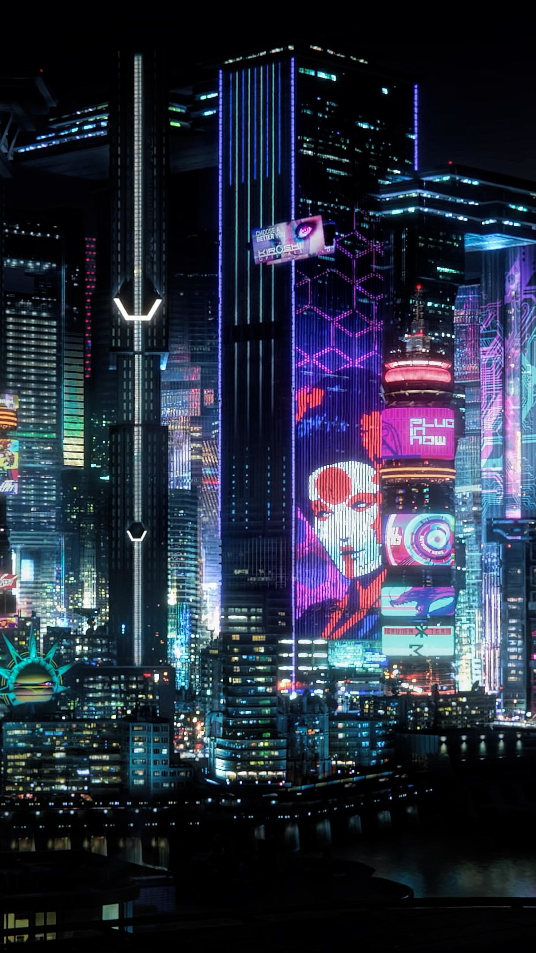 Night City Cyberpunk 2077 - HD Wallpaper 