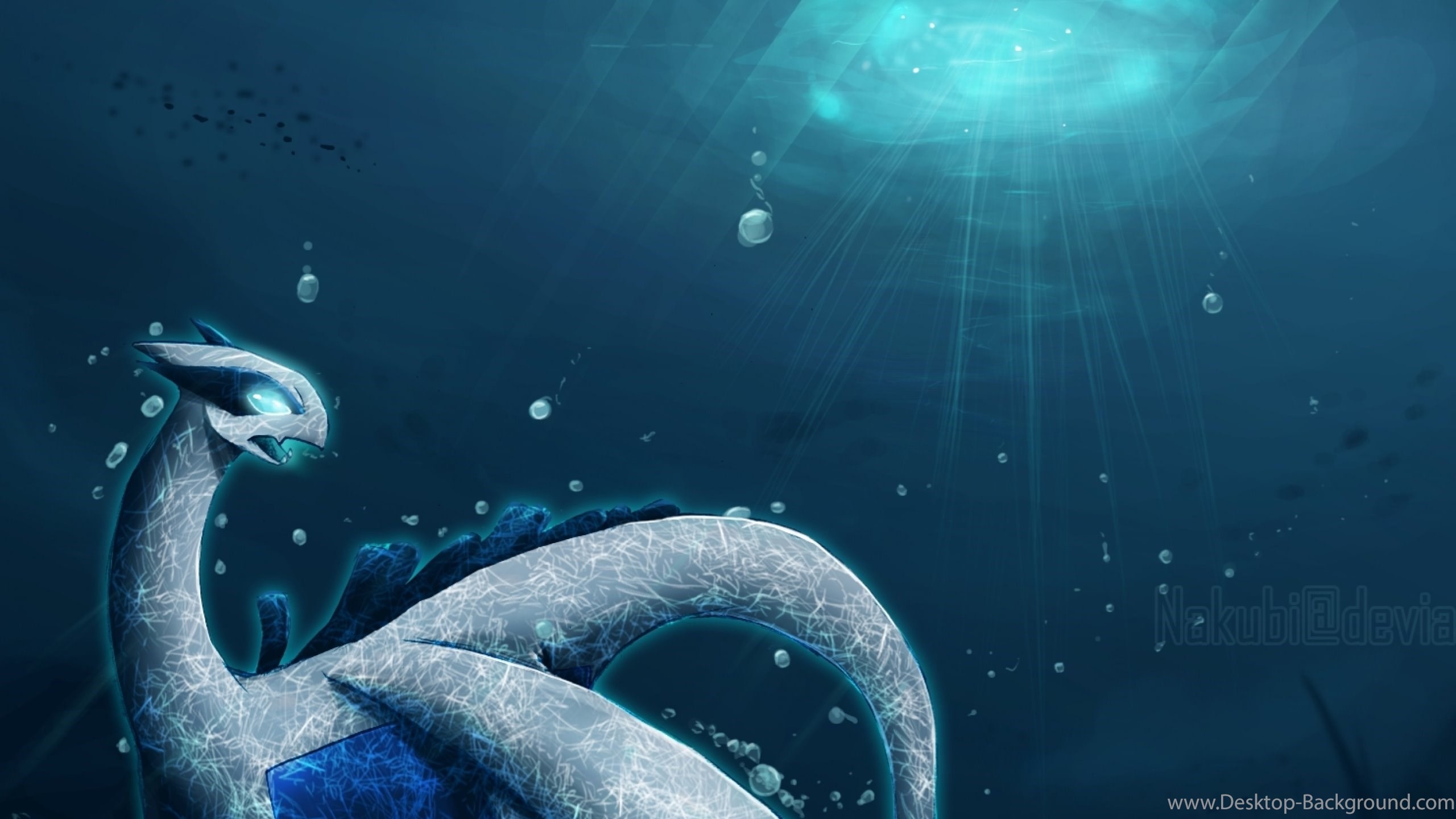 2560x1440, Lugia Wallpaper Source Â - Pokemon Soul Silver Background - HD Wallpaper 