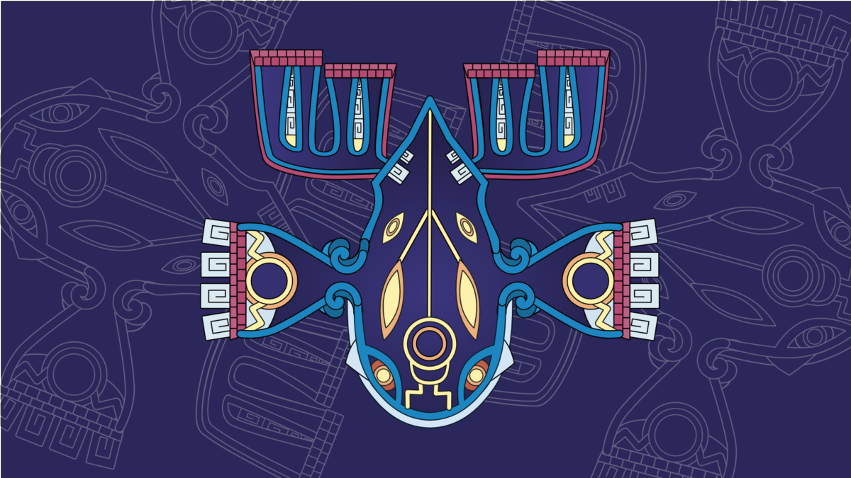 Kyogre Wallpapers, Kyogre Wallpapers Pack V - Aztec Kyogre - HD Wallpaper 