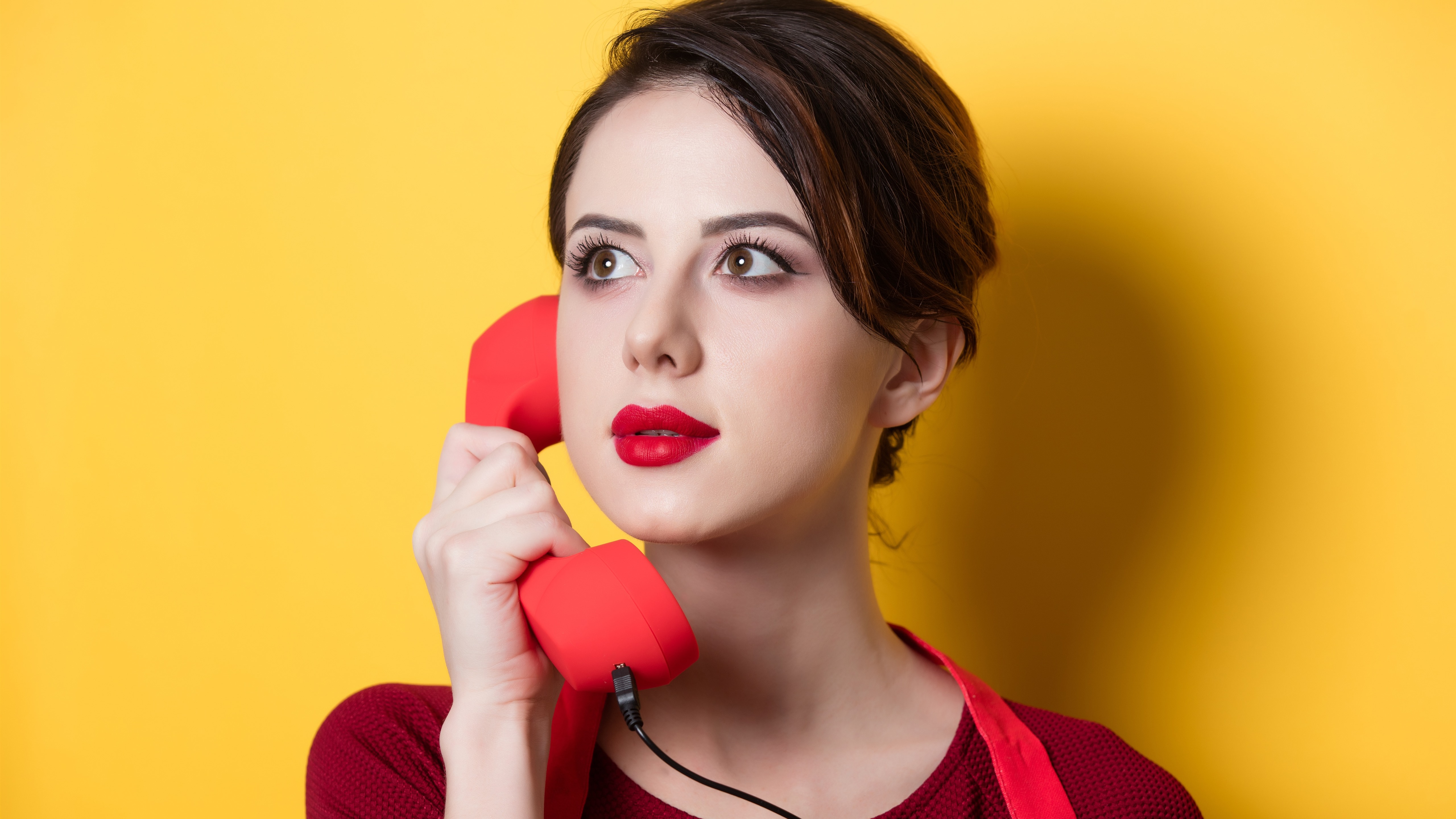 Telephone Girl - HD Wallpaper 