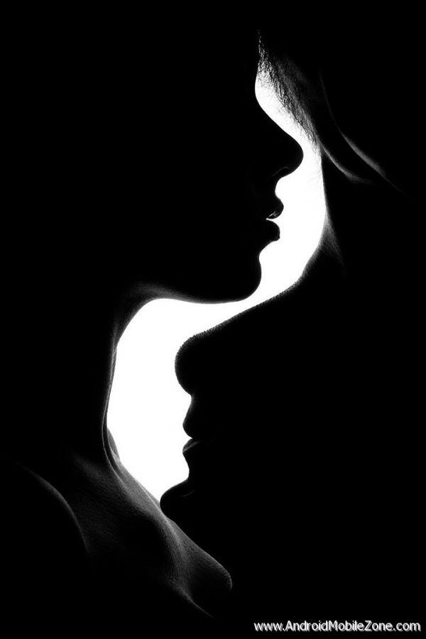 Couple Pose In Black & White - Love Black And White - 600x900 Wallpaper -  