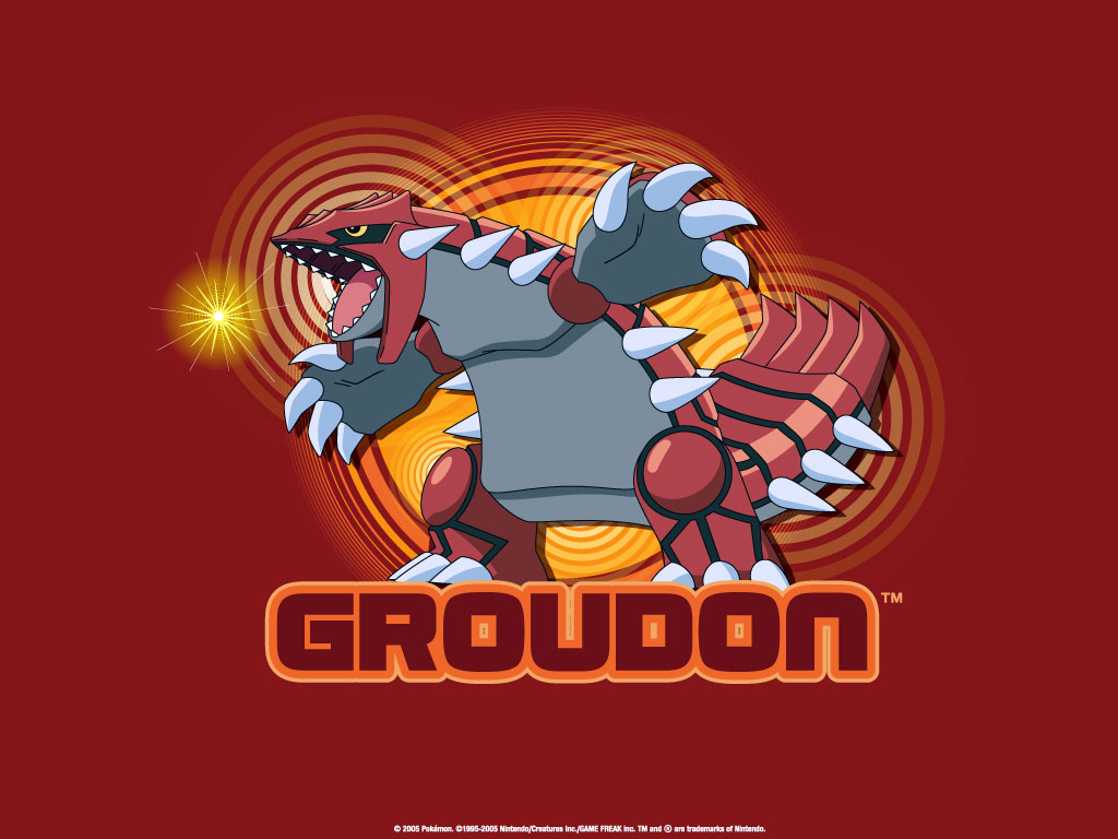 Groudon Pokemon Wallpaper - Pokemon Groudon - HD Wallpaper 