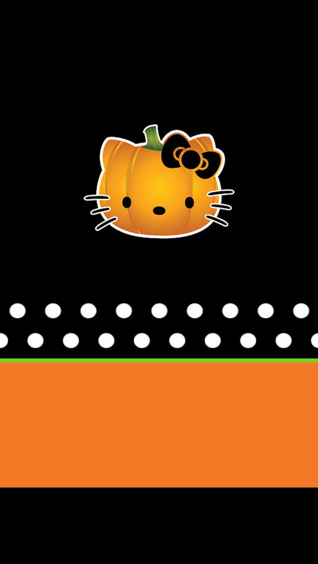 Hello Kitty Fall Background - HD Wallpaper 