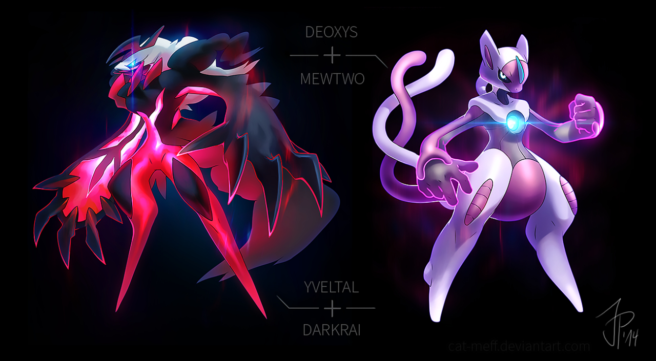Pokemon Fusions - HD Wallpaper 