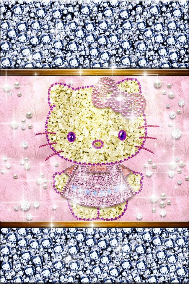 Hello Kitty Diamond Iphone - HD Wallpaper 
