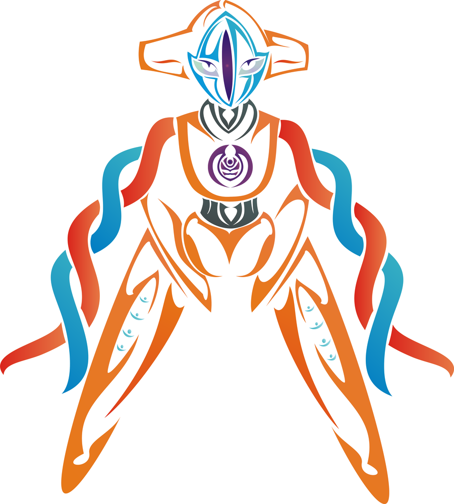 Deoxys Pokemon - Deoxys Black And White - HD Wallpaper 
