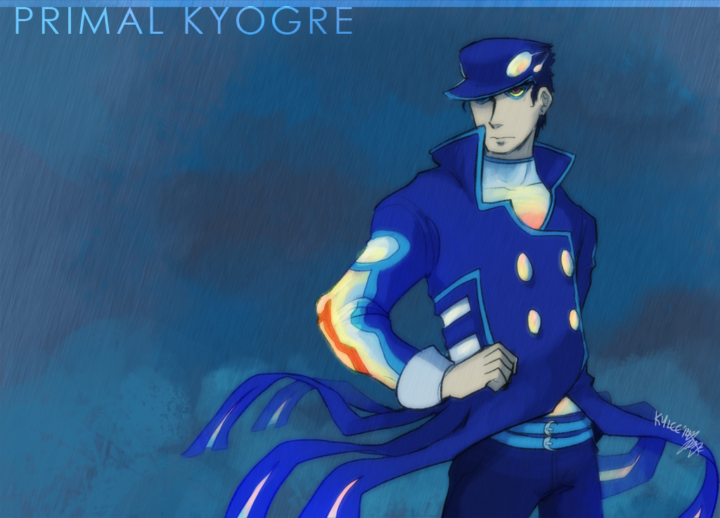Priml Kyogre Ky Ee Pokémon Omega Ruby And Alpha Sapphire - Human Kyogre - HD Wallpaper 