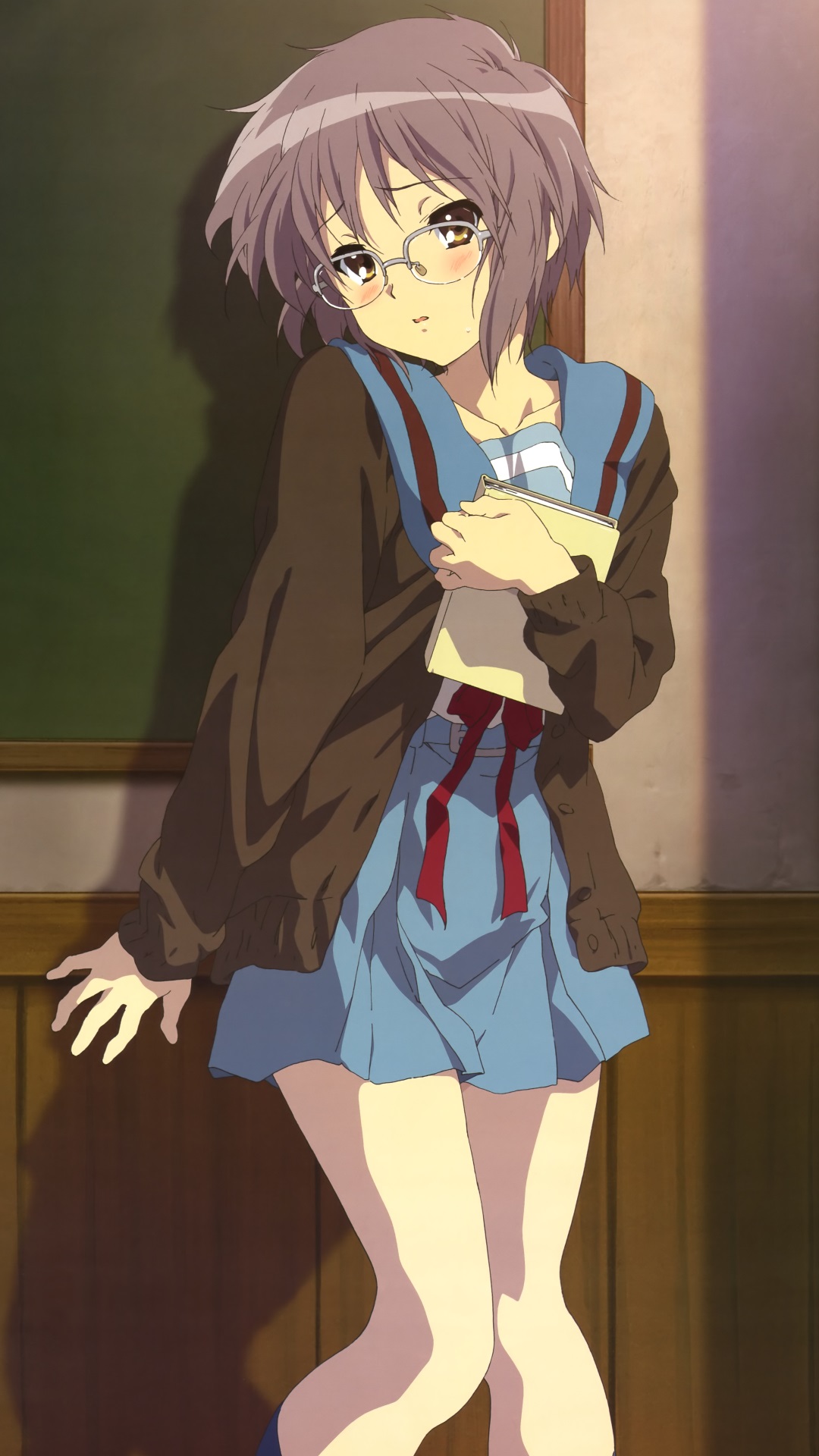 Haruhi Suzumiya Yuki Nagato - HD Wallpaper 