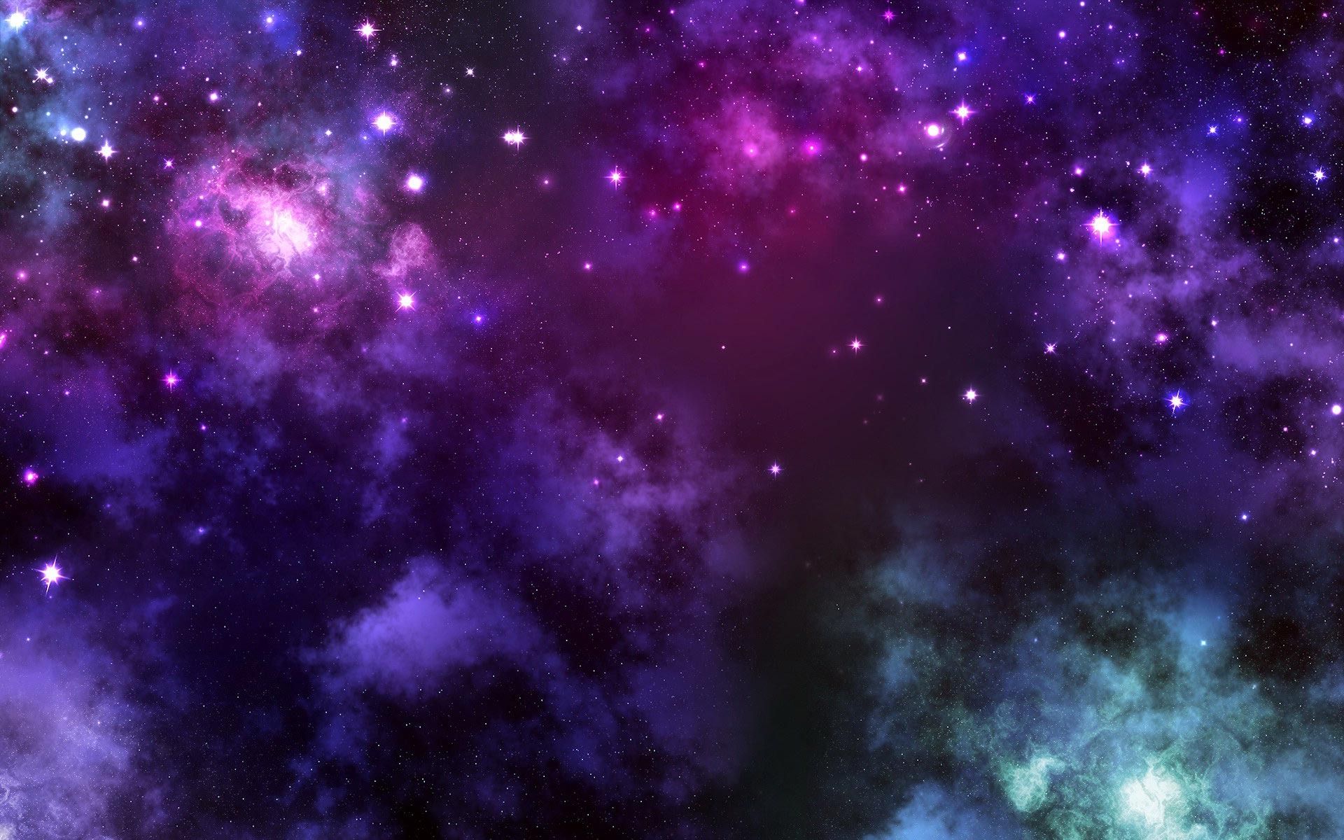 Blue And Purple Space Background - HD Wallpaper 