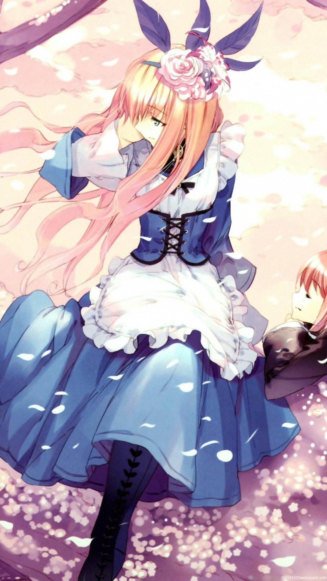 Alice In Wonderland Anime Wallpaper Iphone - HD Wallpaper 
