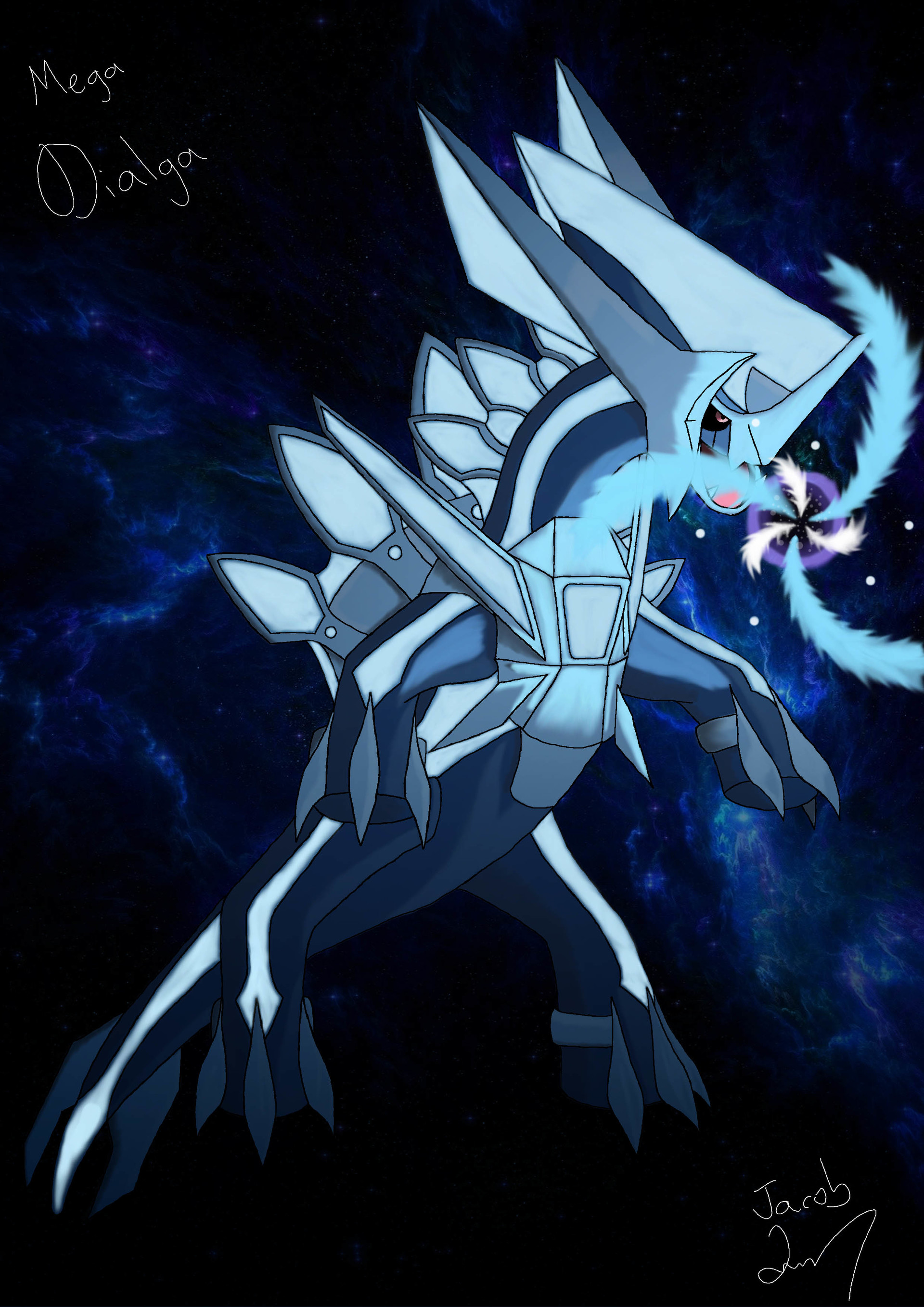 Mega Dialga Wallpaper Hd - HD Wallpaper 