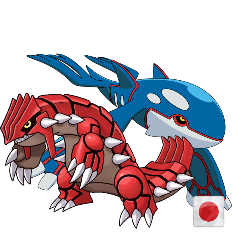 Groudon And Kyogre 10years - Pokemon Kyogre - HD Wallpaper 
