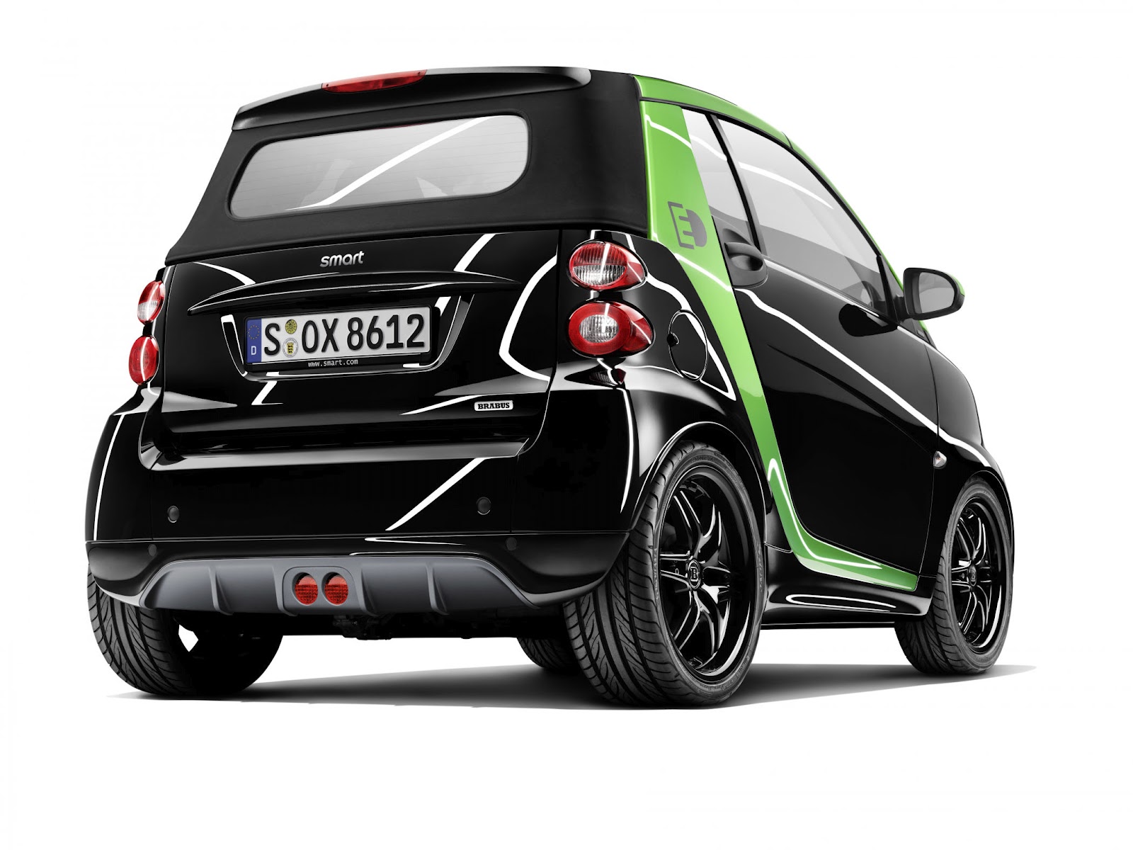 Smart Brabus Electric Drive - HD Wallpaper 