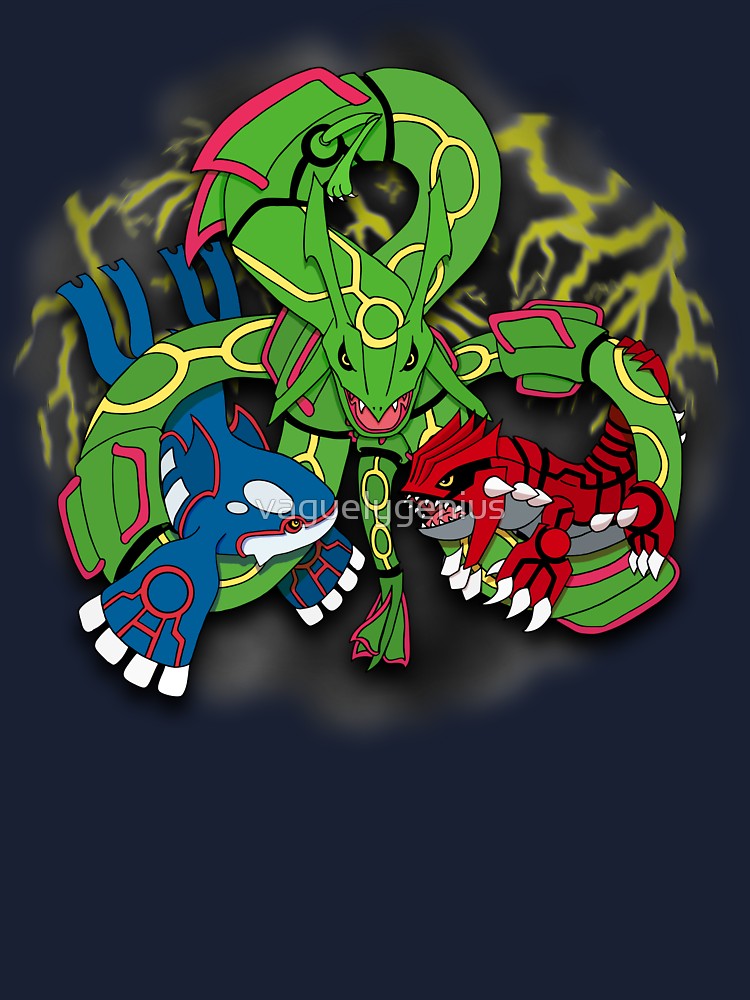 Rayquaza Kyogre Groudon Png - HD Wallpaper 