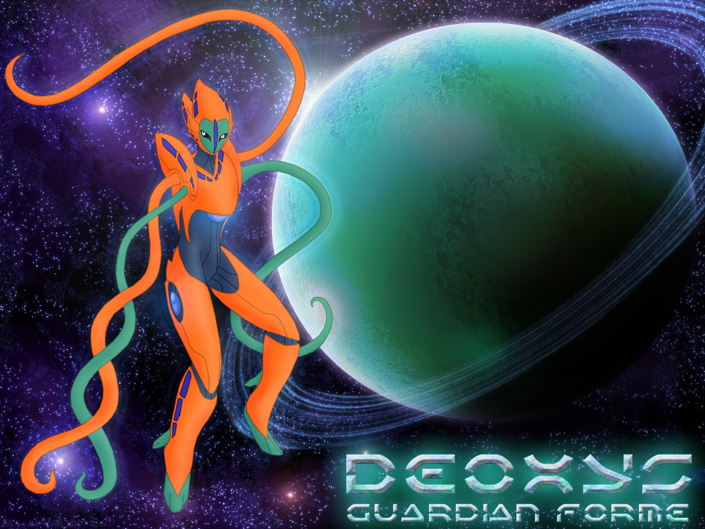 Deoxys Guardian Forme By Stellarwind - Graphic Design - HD Wallpaper 
