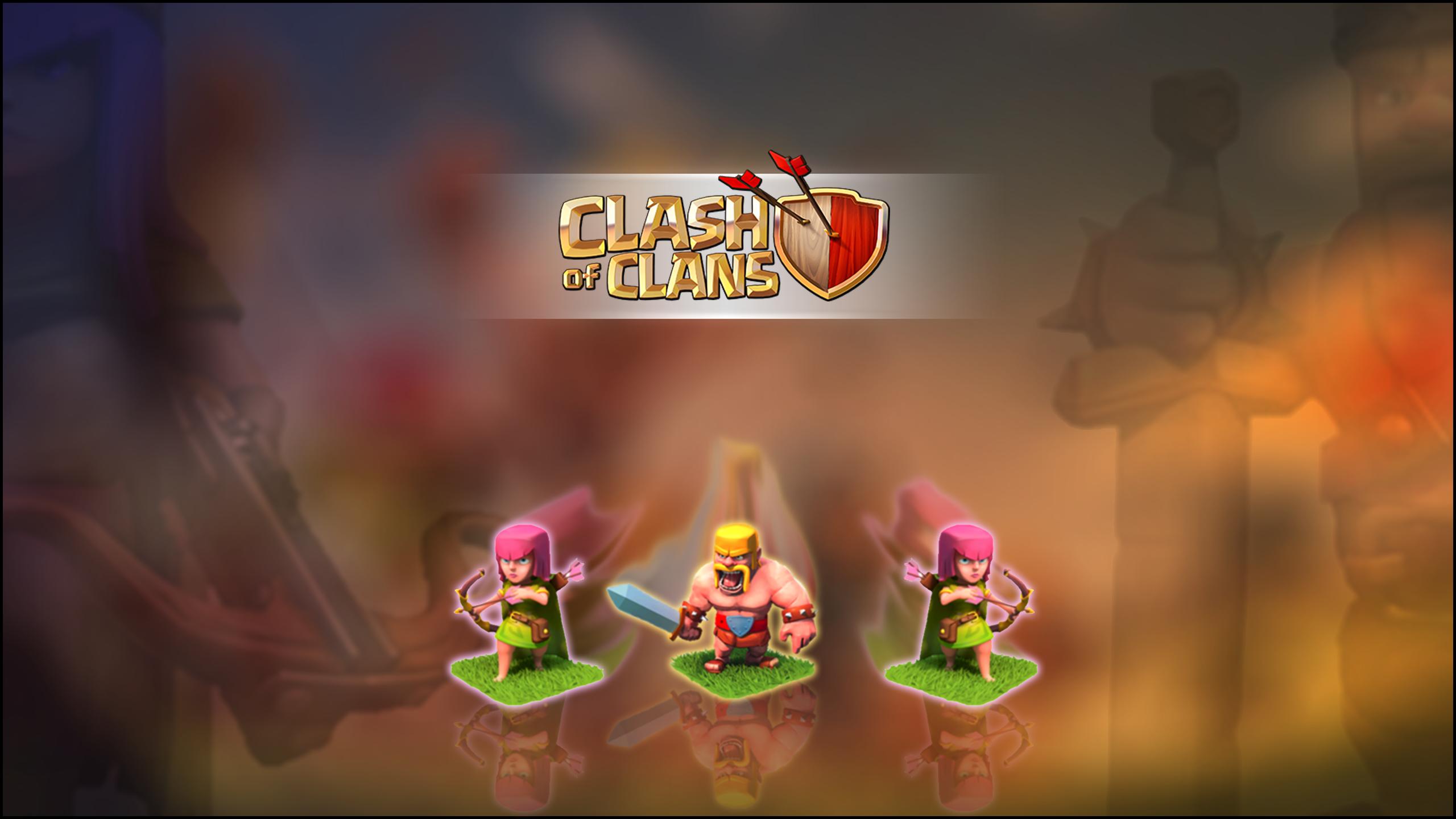 Clash Of Clans - 2560x1440 Wallpaper 