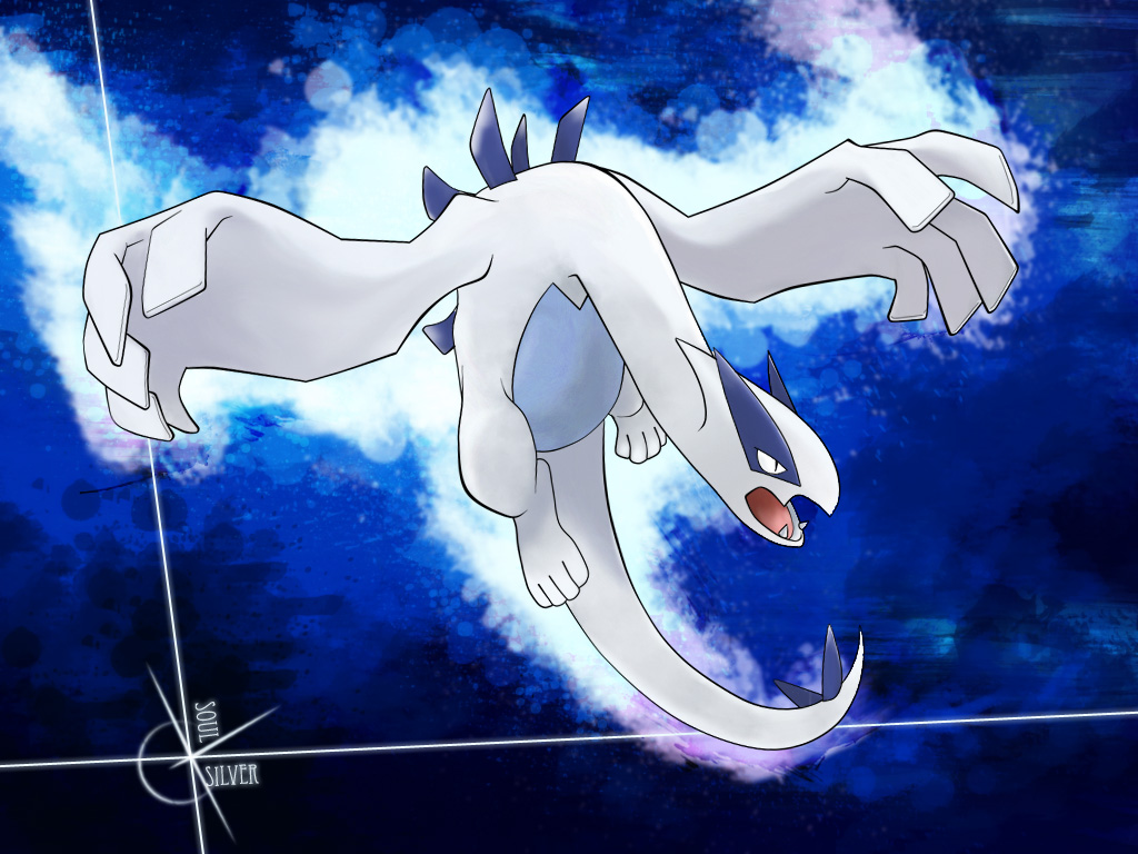 Pokemon Lugia - HD Wallpaper 