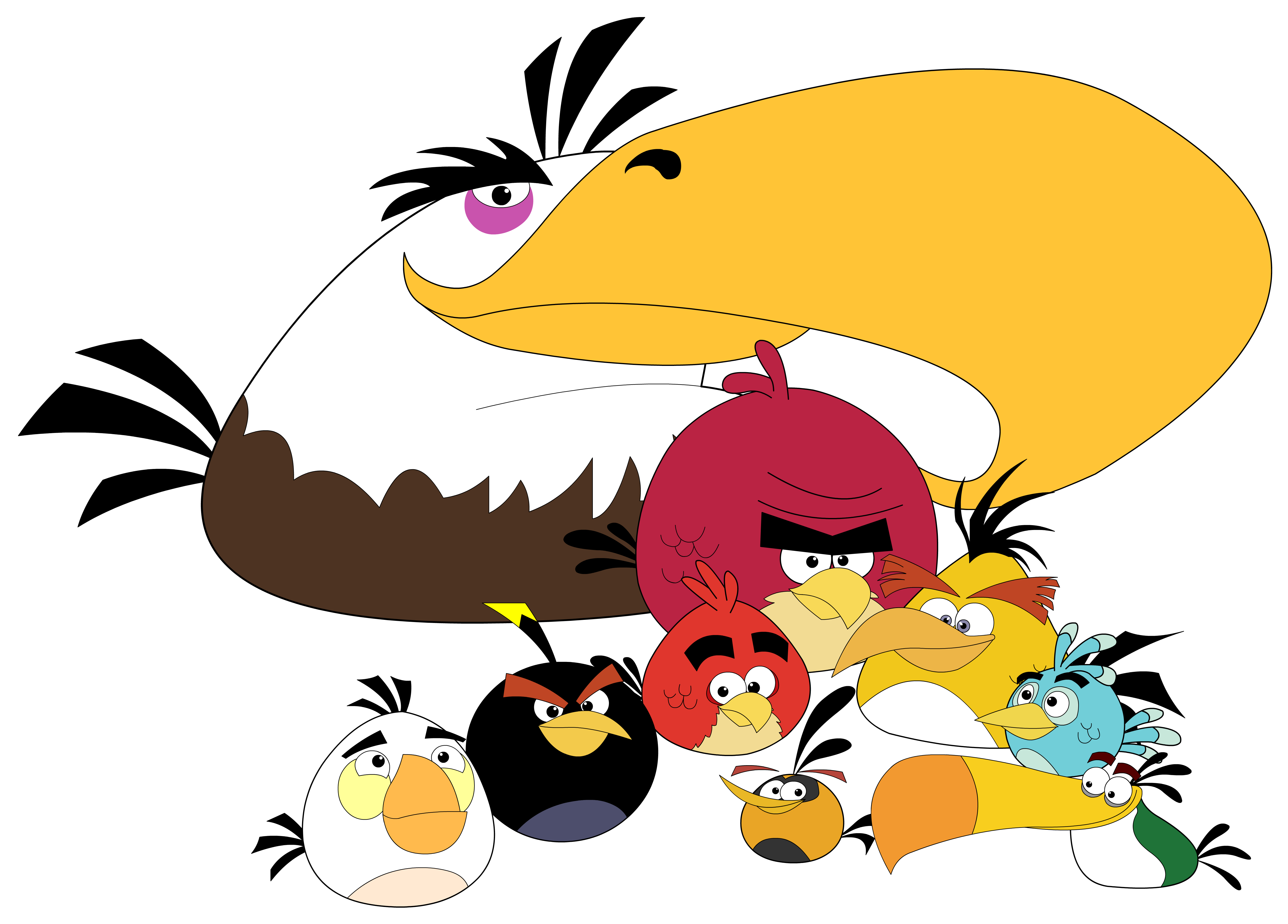 Angry Birds - HD Wallpaper 