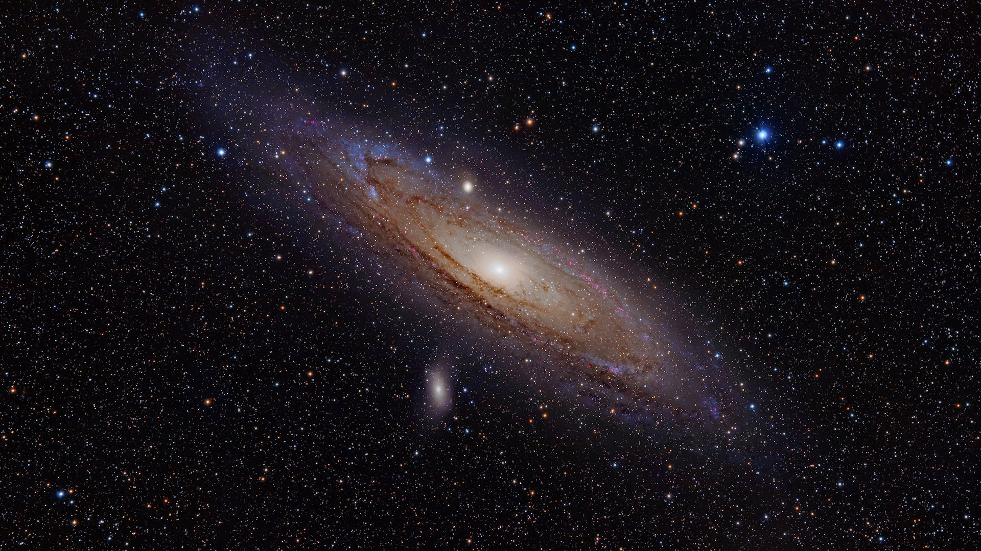 Andromeda Galaxy Wallpaper Andromeda Galaxy High Resolution 1920x1080 Wallpaper Teahub Io