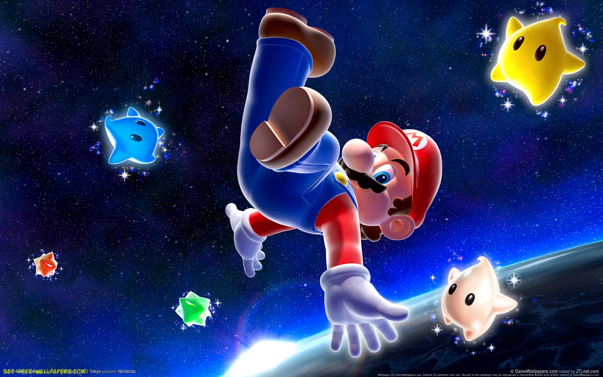 Super Mario Galaxy Floating - HD Wallpaper 