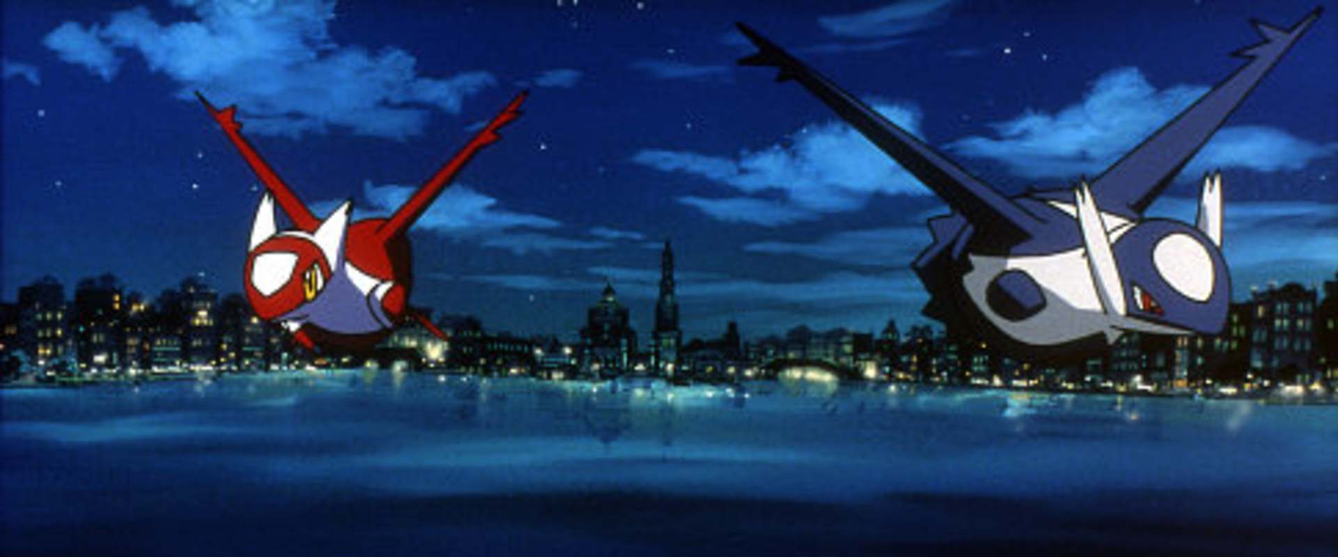 Pokémon Heroes Background - Pokémon Latias And Latios - HD Wallpaper 