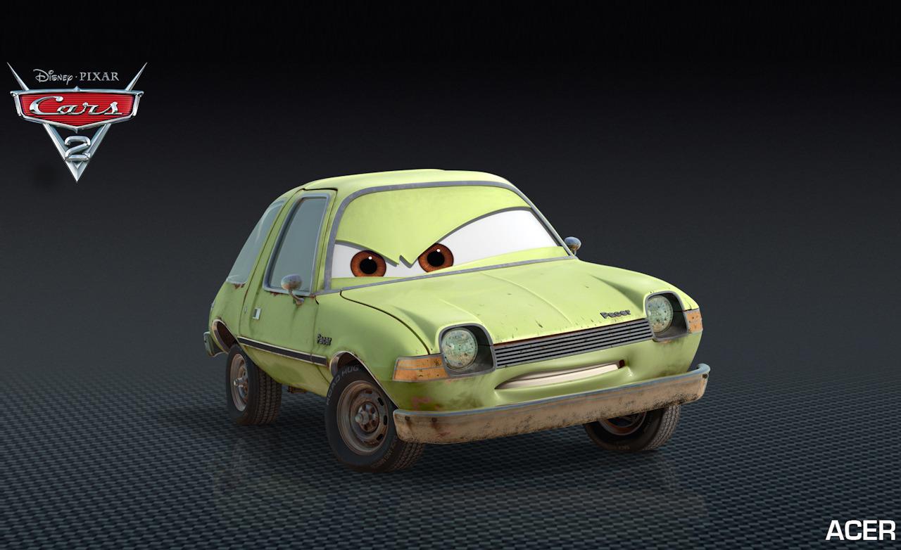 Acer In Disney Pixar Cars - Lemon Car From Cars - HD Wallpaper 