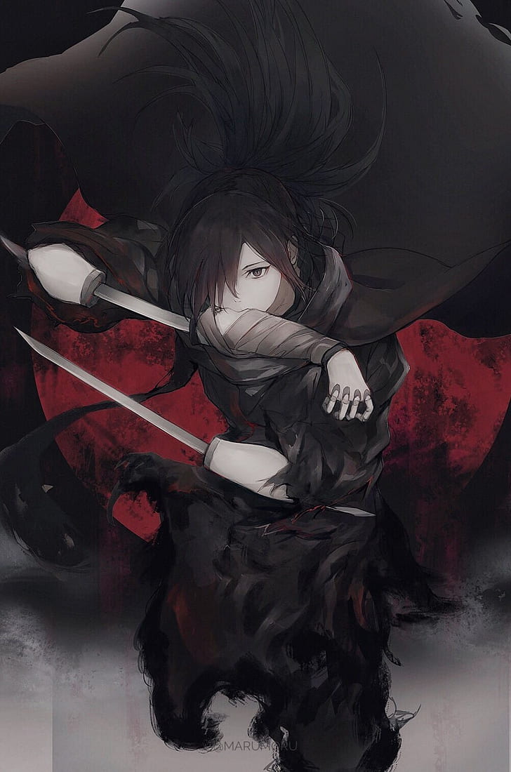 Anime Boys Dororo Hyakkimaru Long Hair Hd Wallpaper Dororo Hyakkimaru Wallpaper Hd 728x1100 Wallpaper Teahub Io