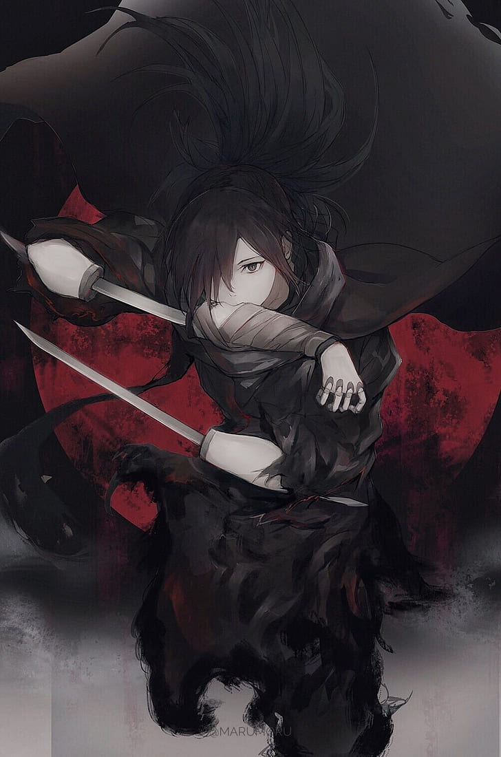 Anime Boys, Dororo, Hyakkimaru, Long Hair, Hd Wallpaper - Dororo Hyakkimaru Wallpaper Hd - HD Wallpaper 