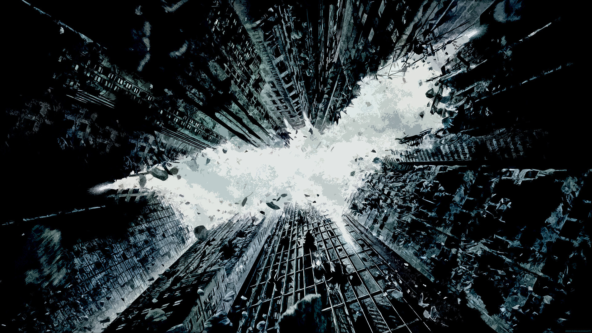 Dark Knight Rises Teaser Poster - HD Wallpaper 