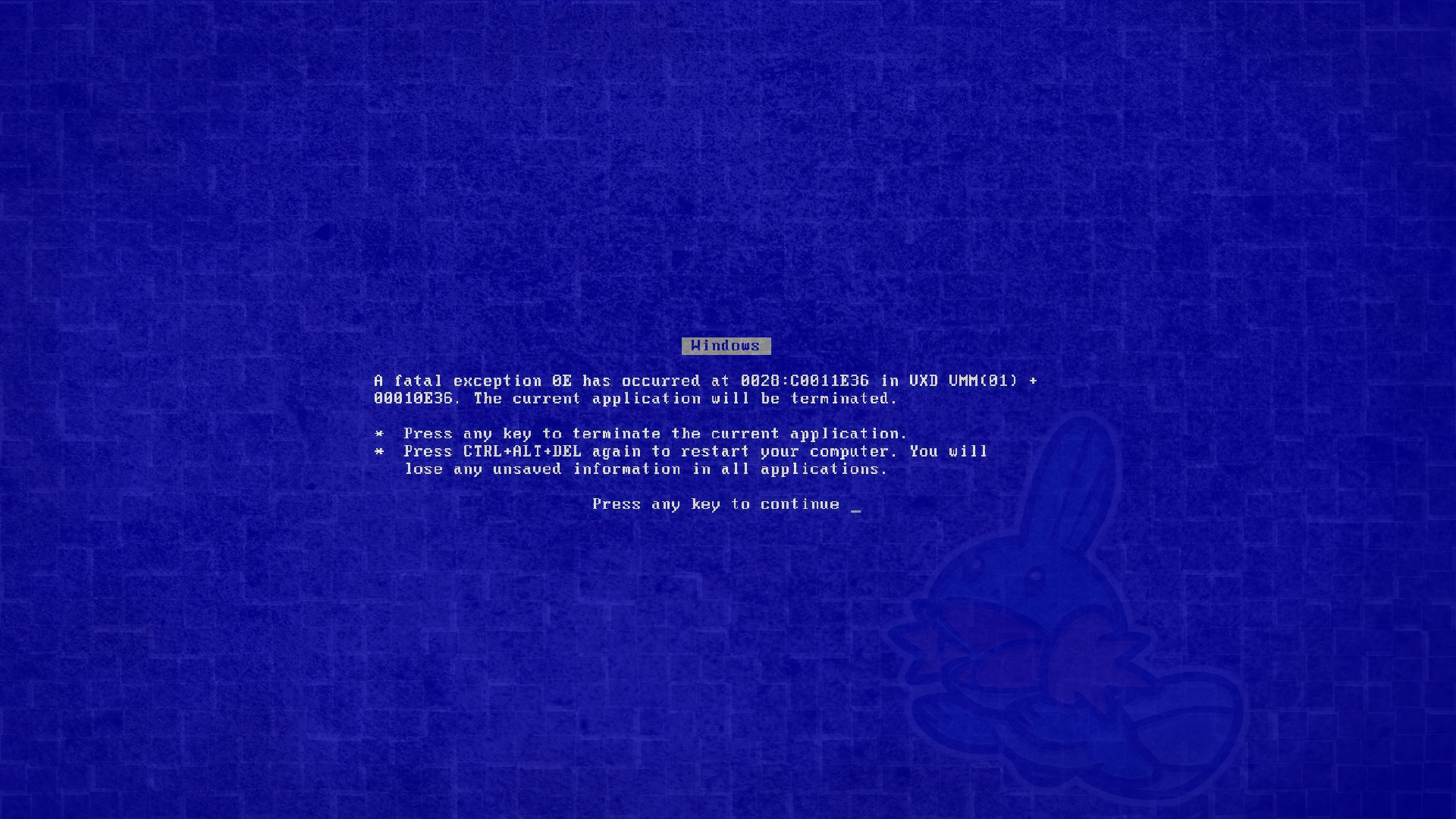 Blue Screen Windows Of Dead - HD Wallpaper 