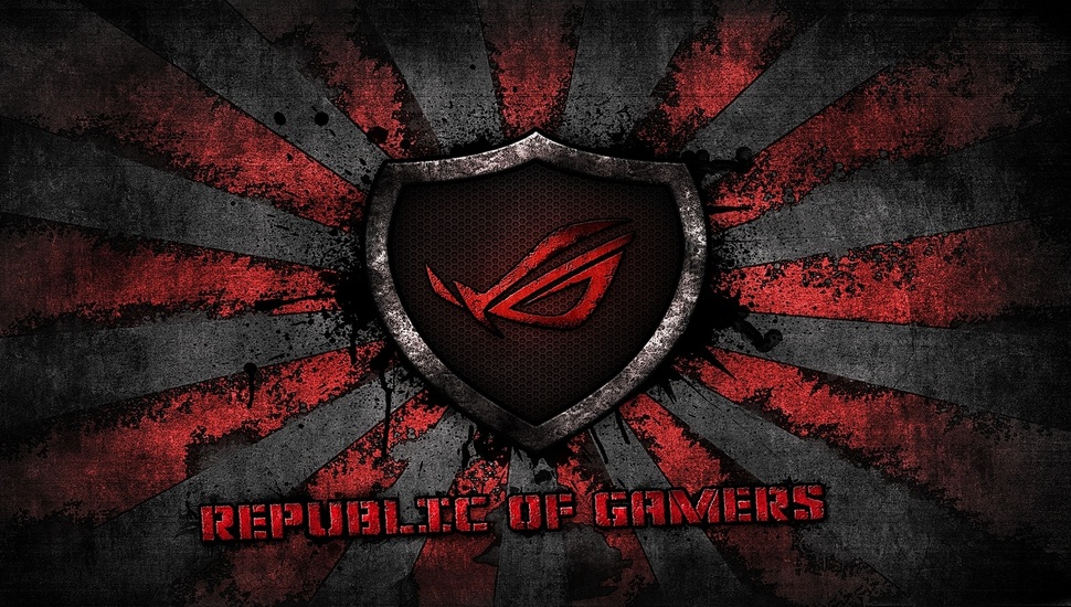 Sunburst, Republic Of Gamers, Asus Gamer, Asus, Background, - Republic Of Gamers Wallpaper Hd - HD Wallpaper 