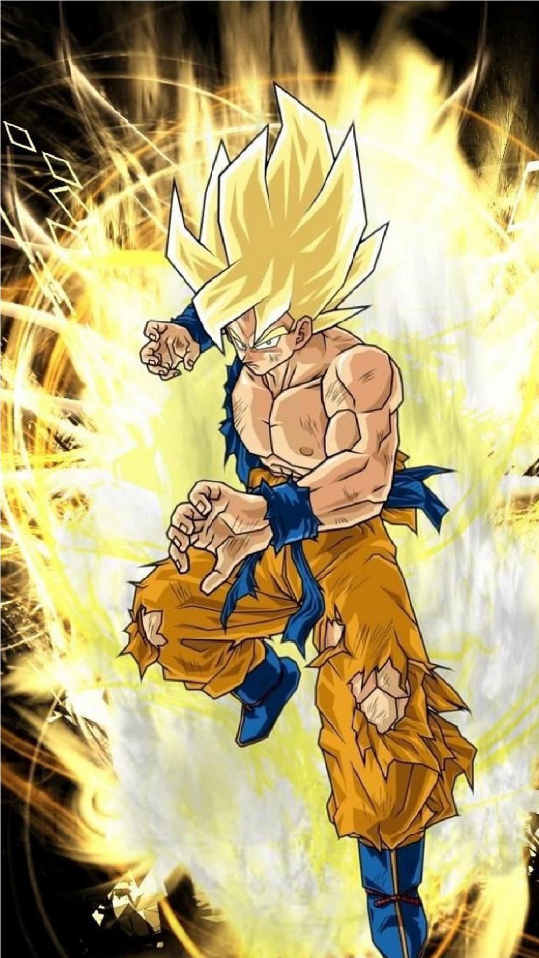 Goku Super Saiyan Android Wallpaper With Hd Resolution - Goku Super Sayayin 1 - HD Wallpaper 