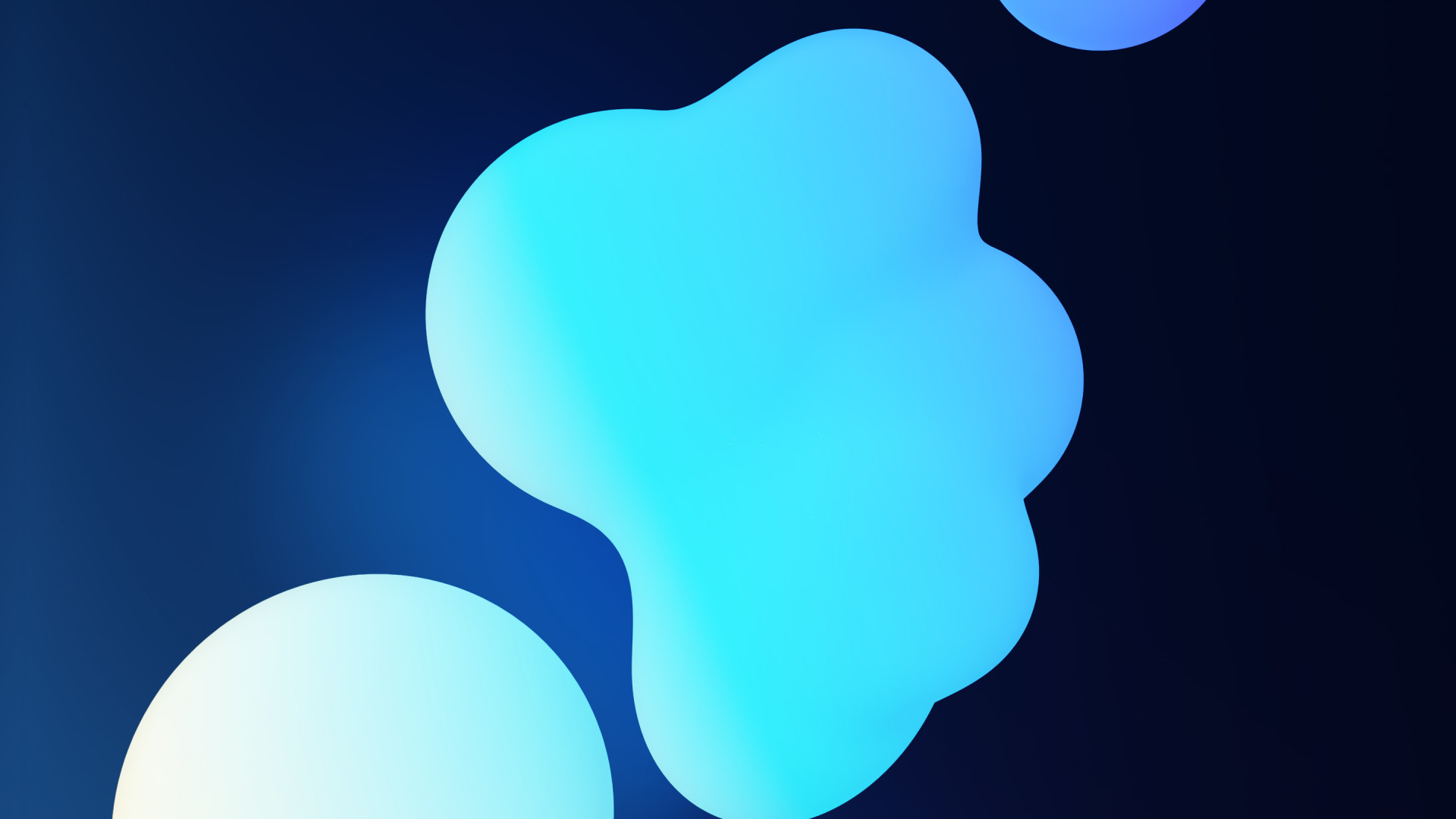 Fluid, Sky Blue Bubbles, Htc U12 Plus, Abstract, Wallpaper - Neon Fluid - HD Wallpaper 