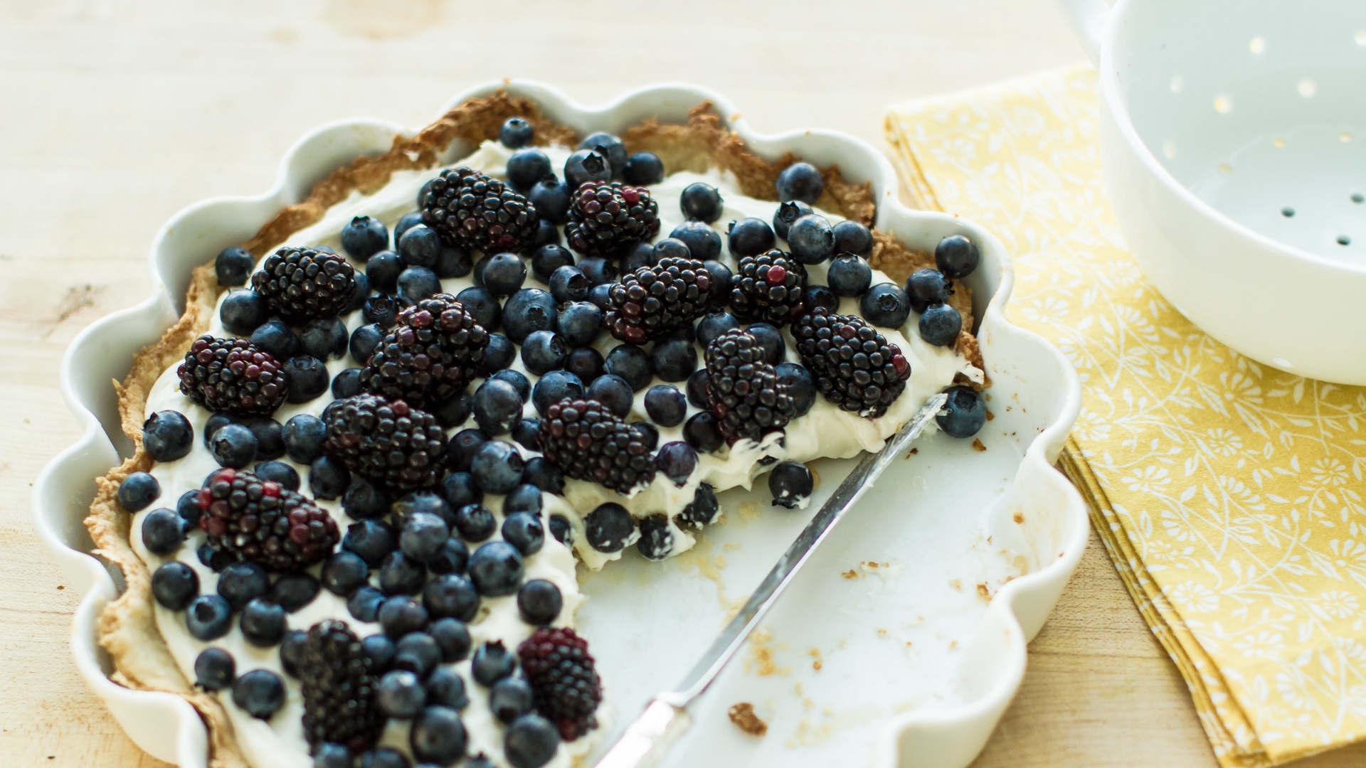 Wallpaper Pie, Blueberry, Blackberry, Cheesecake - Blueberry Cheese Cake - HD Wallpaper 